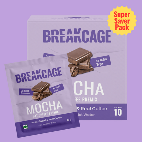 Oat Coffee Premix Mocha Pack of 10
