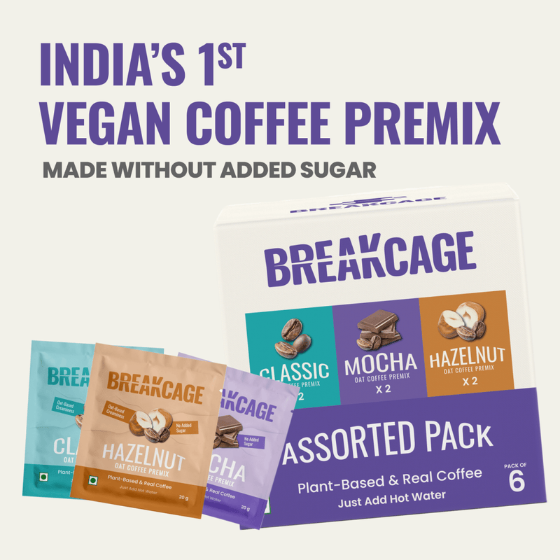 Oat Coffee Premix Assorted Pack of 6