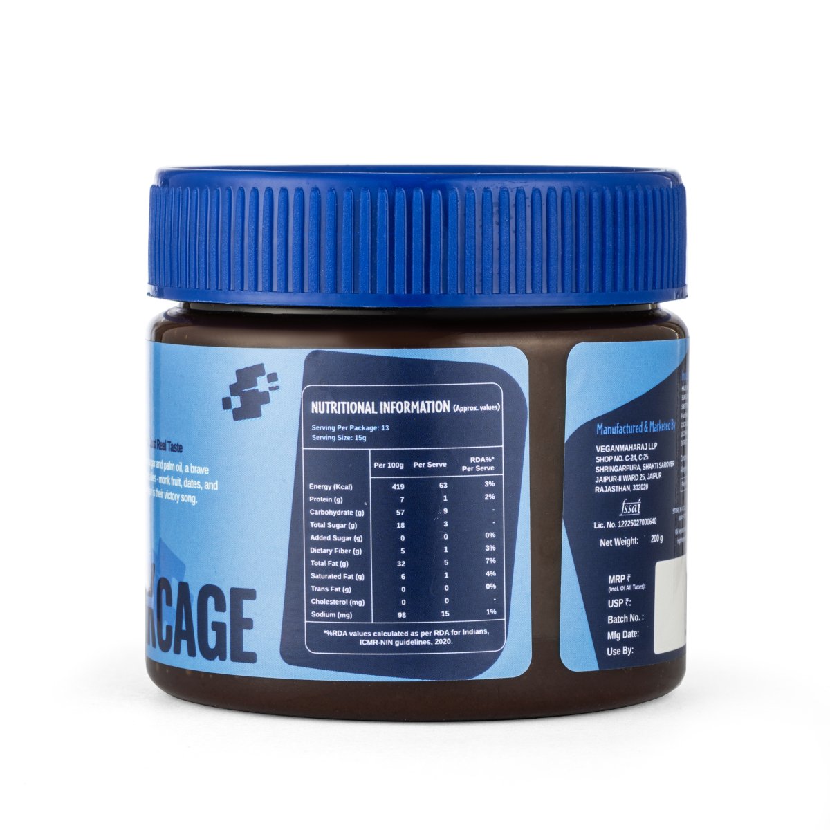 VEGAN CHOCOLATE HAZELNUT SPREAD